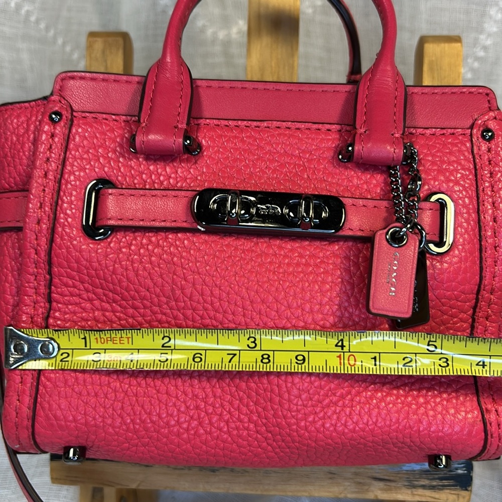 Coach Swagger 15 mini leather rare bag - Picture 4 of 16